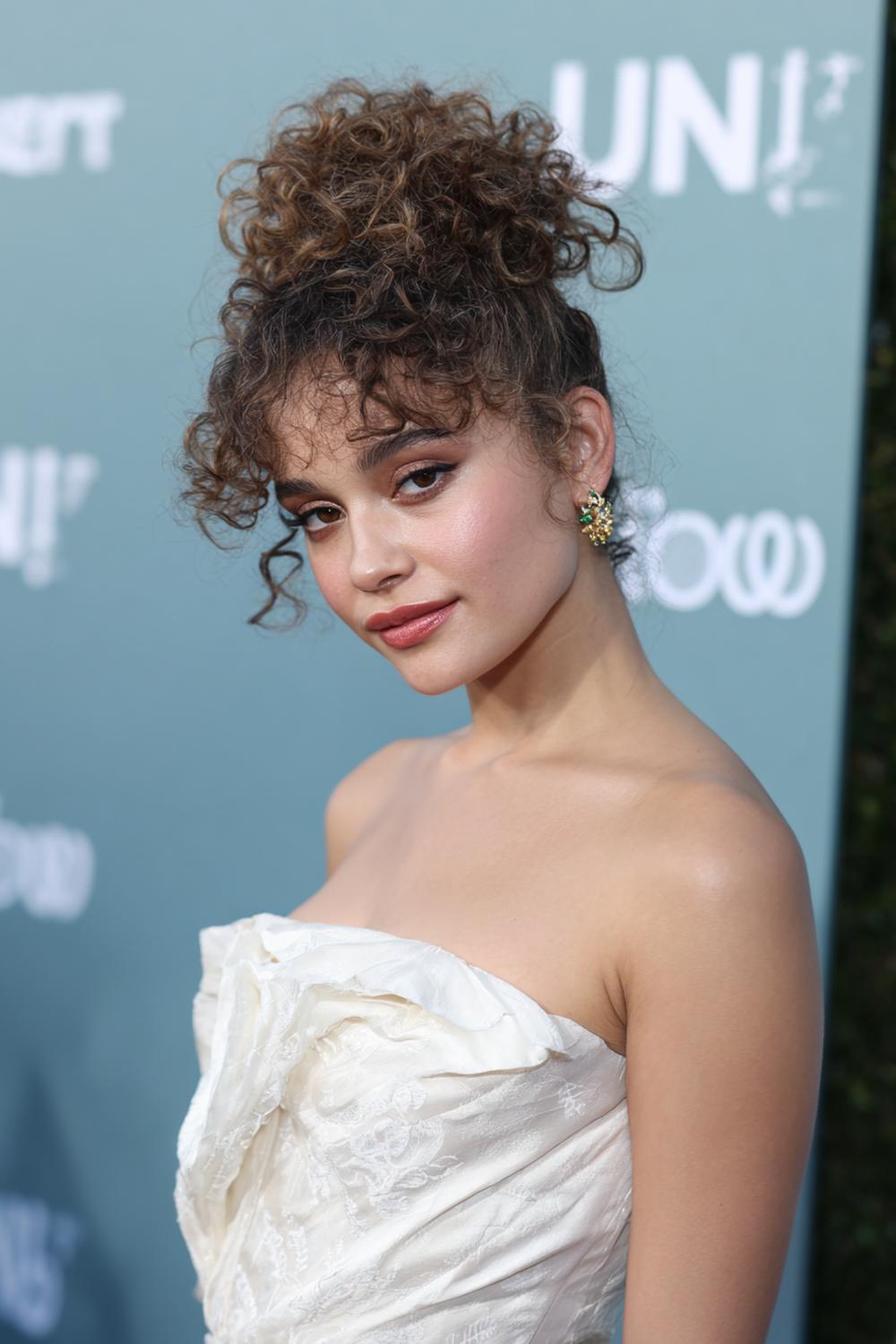 30. Abend Frisuren 2026: „Undone“ Updo mit lockigen Spitzen und Volumenkrone