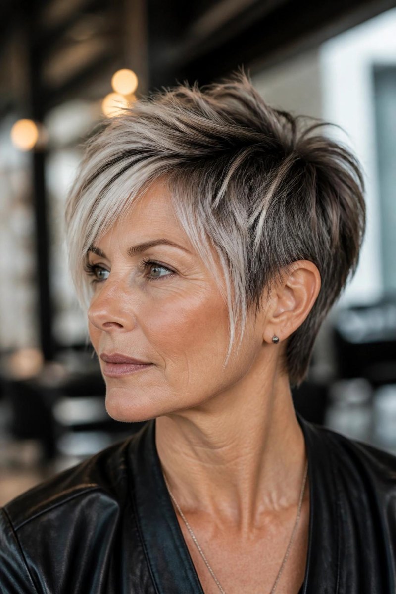 Fransiger Bixie Cut Spitzen