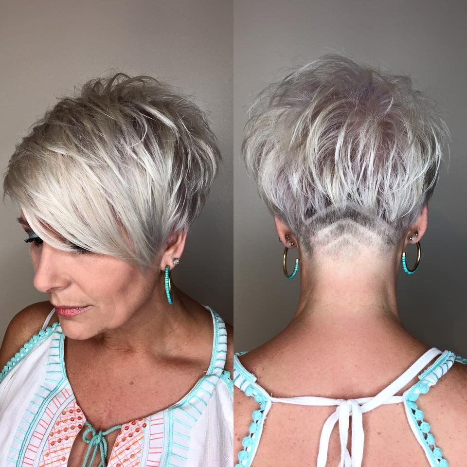 Schöne Undercut Pixie Varianten
