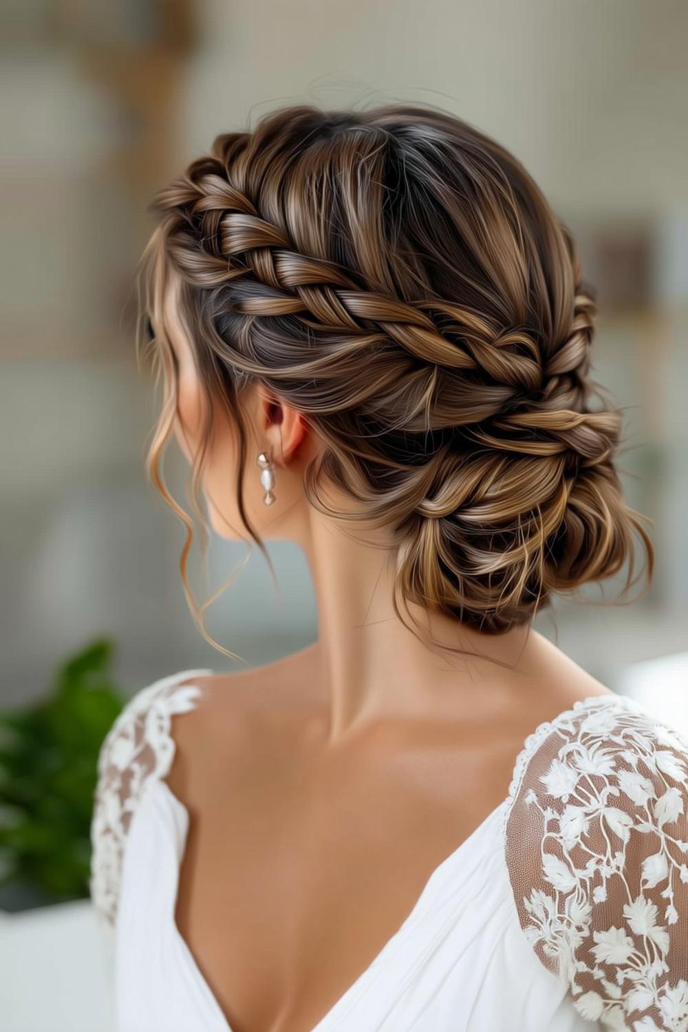 Geflochtener Haarkranz