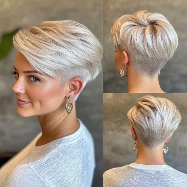 Eleganter Pixie Undercut