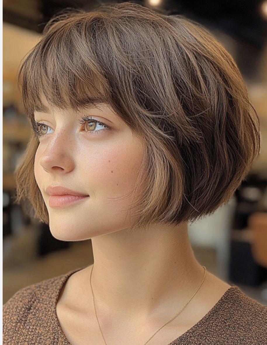 French Bob für feines Haar