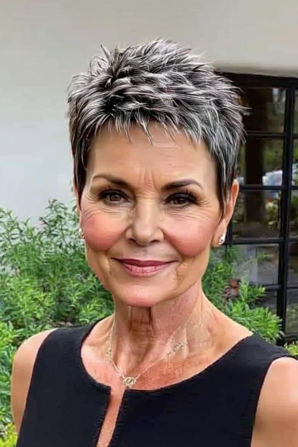 Natürlicher Mittellang-Look