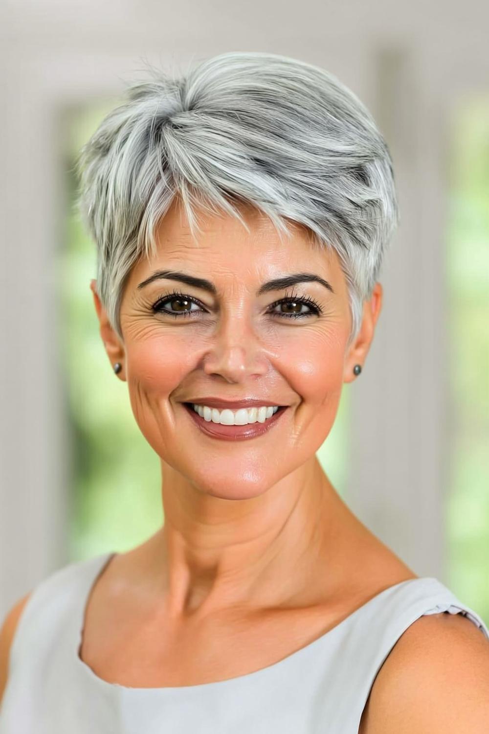 Pixie Cut mit Textur