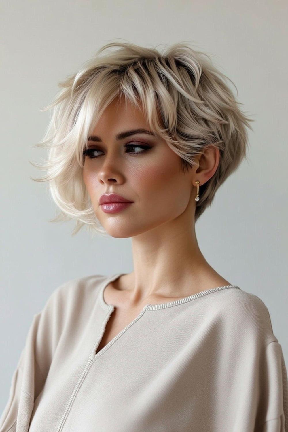 Volumen-Bob mit Highlights