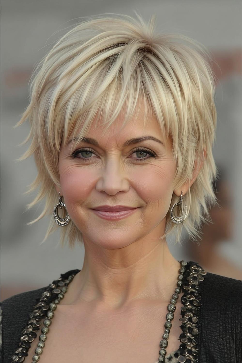 Eleganter Goldblond-Bob