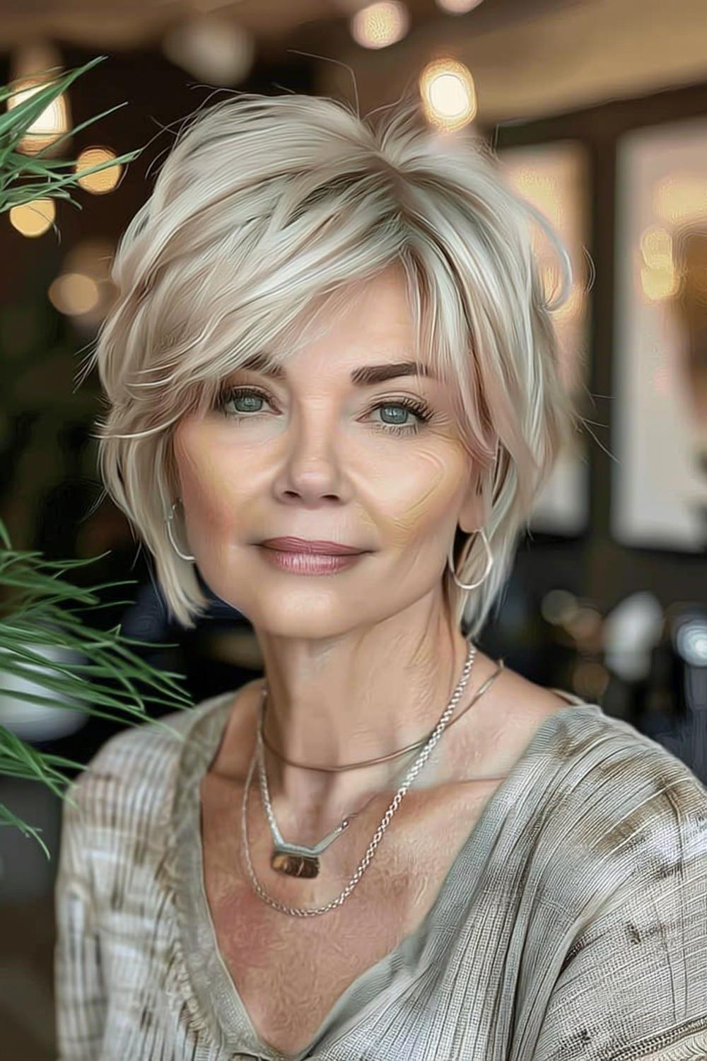 Frisuren ab 50: 20 Looks für feines, mittellanges Haar