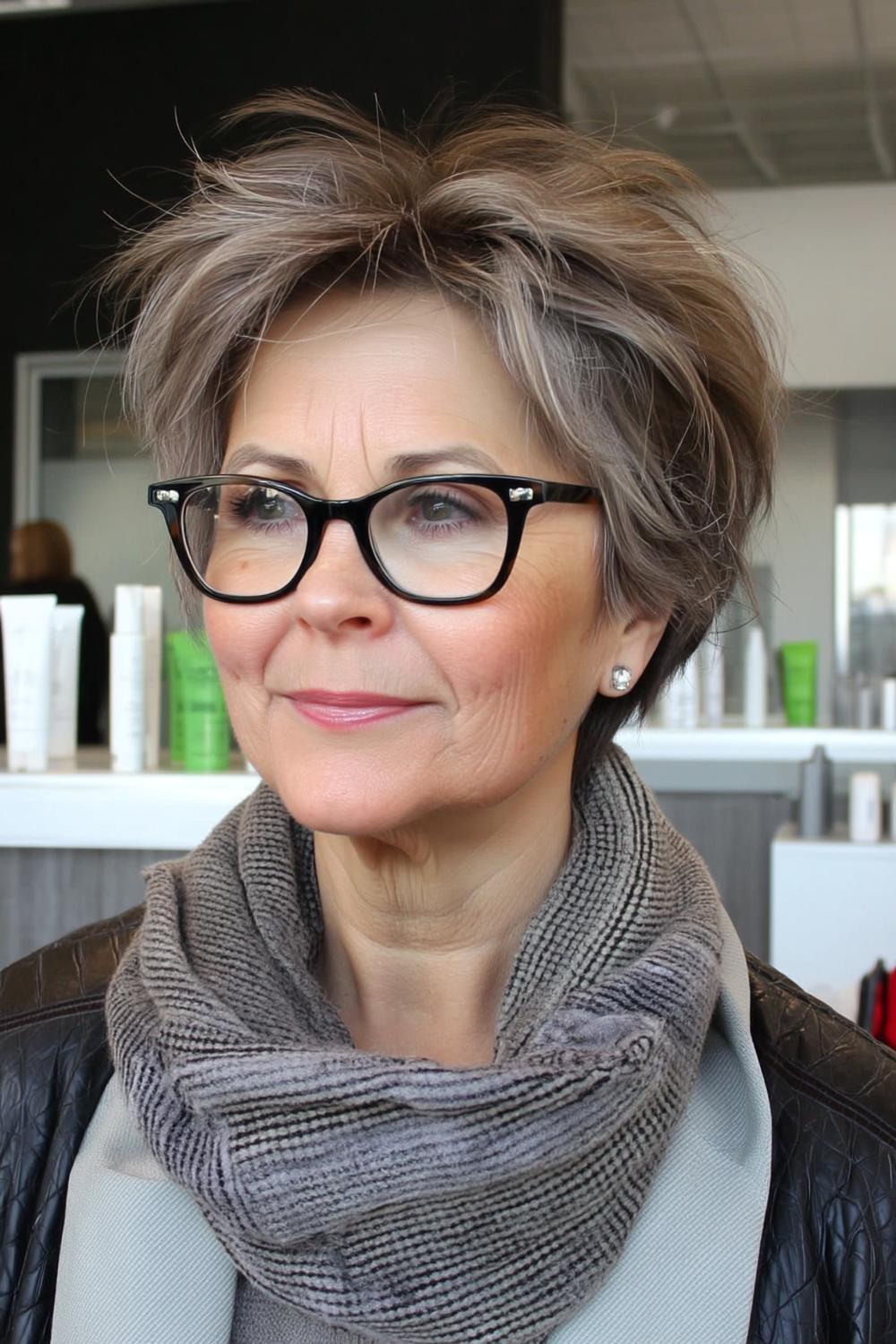 Jugendlicher Blond-Bob