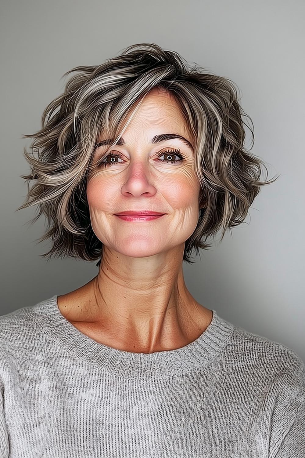 Klassischer Braun-Bob