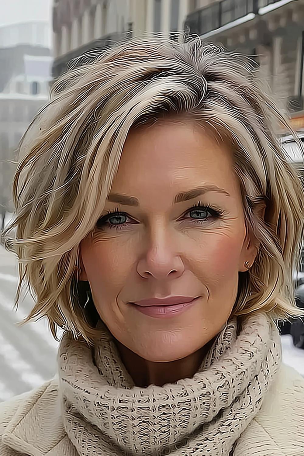 Moderner Asymmetrie-Bob