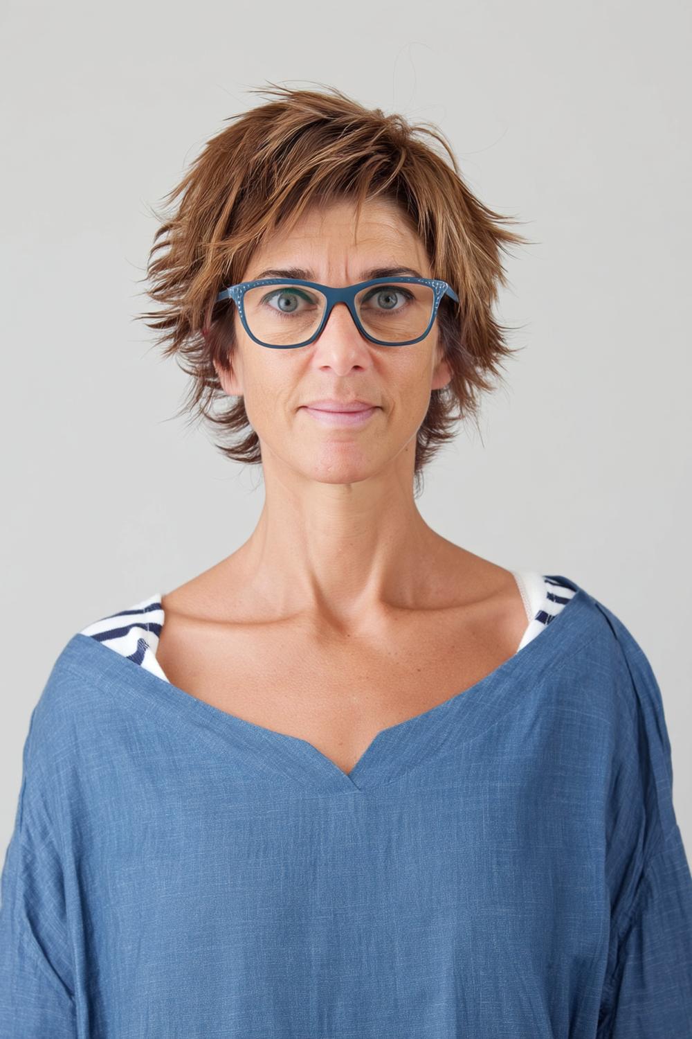 Stilvoller Brillen-Bob