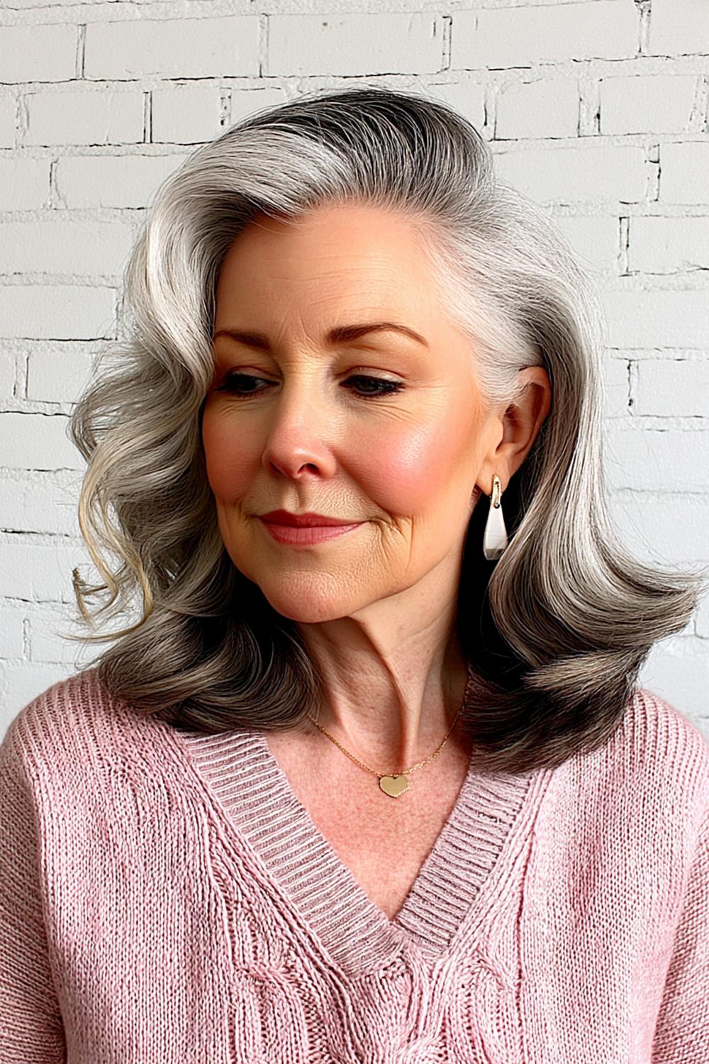 Elegante Wellen für runde Gesichter