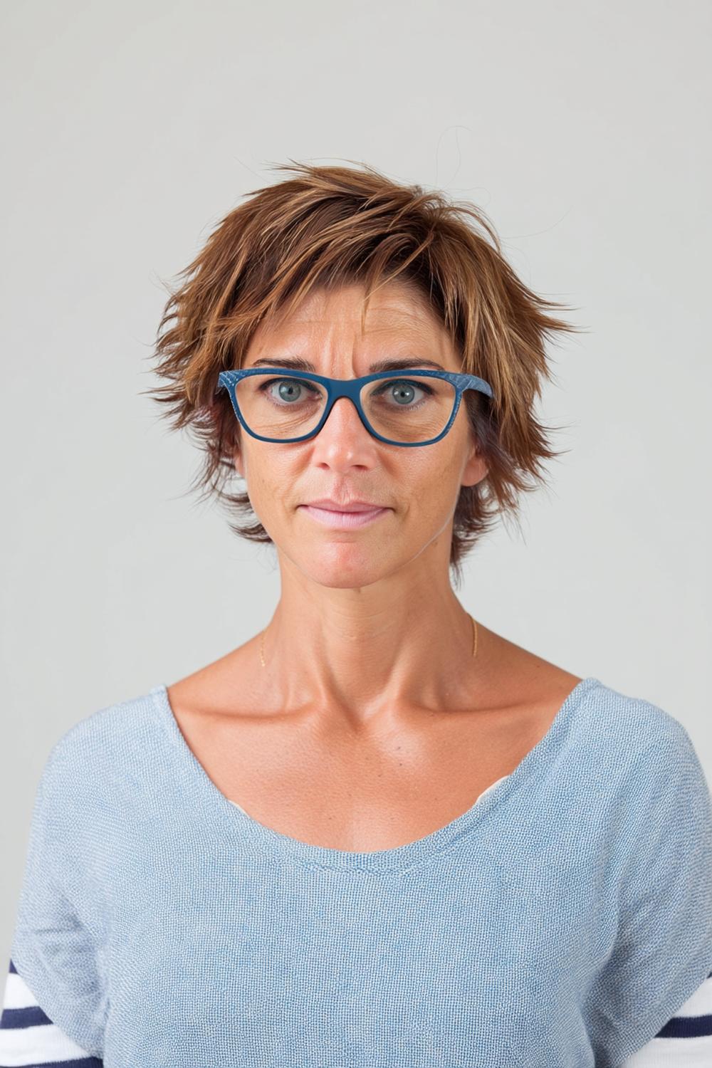 Asymmetrischer Blonde Bob