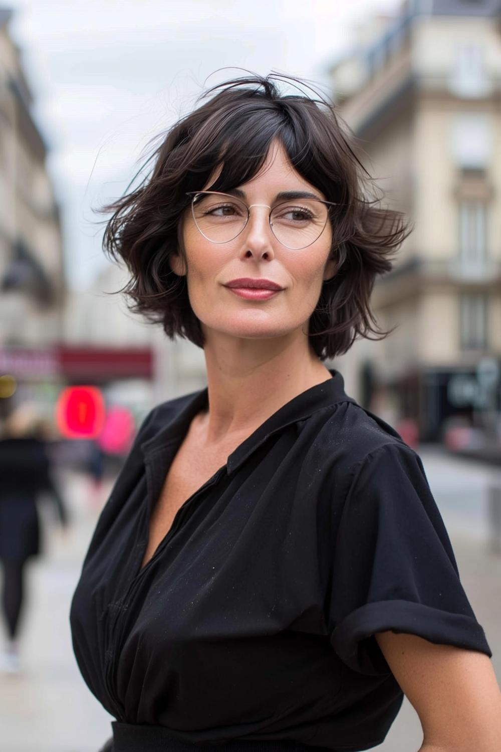 Lässiger Wellen-Bob