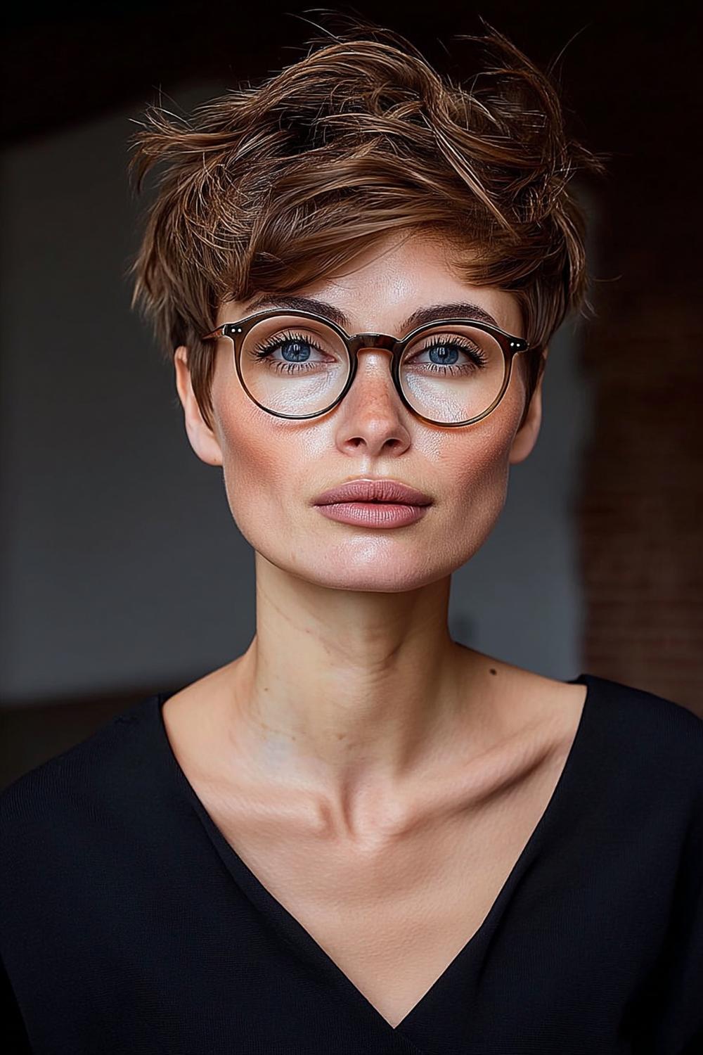 Lockiger Textur-Pixie