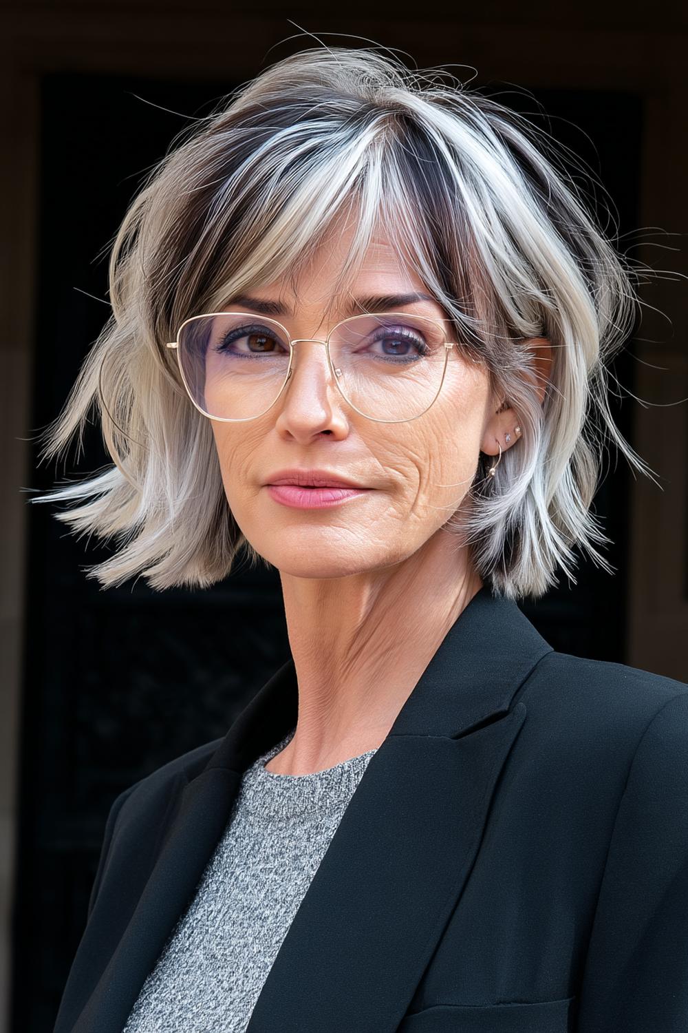 Asymmetrischer Bob mit Highlights