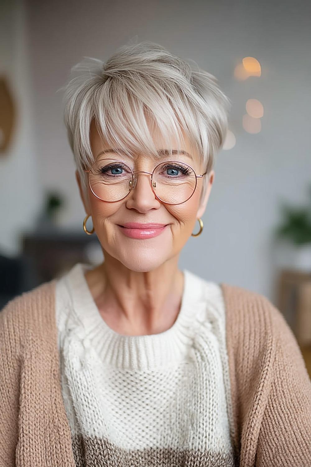 Klassischer Pixie mit weichem Pony