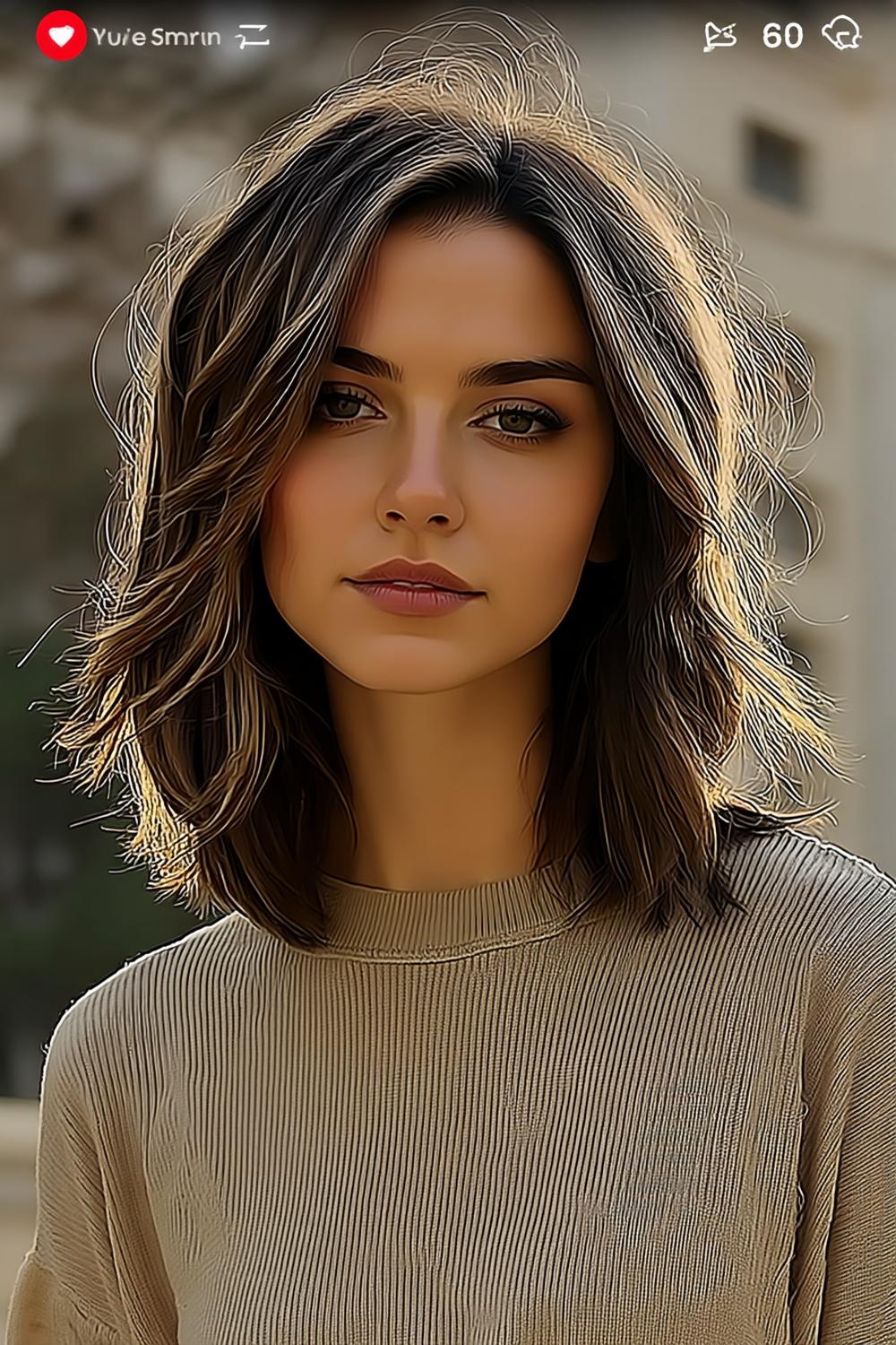 Natürlich glatter Look