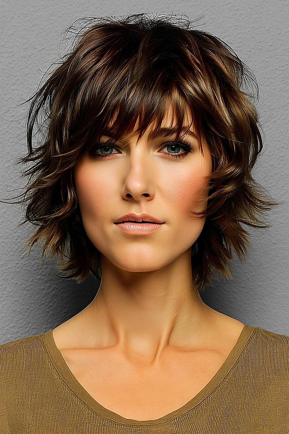 Texturierter Undercut-Look