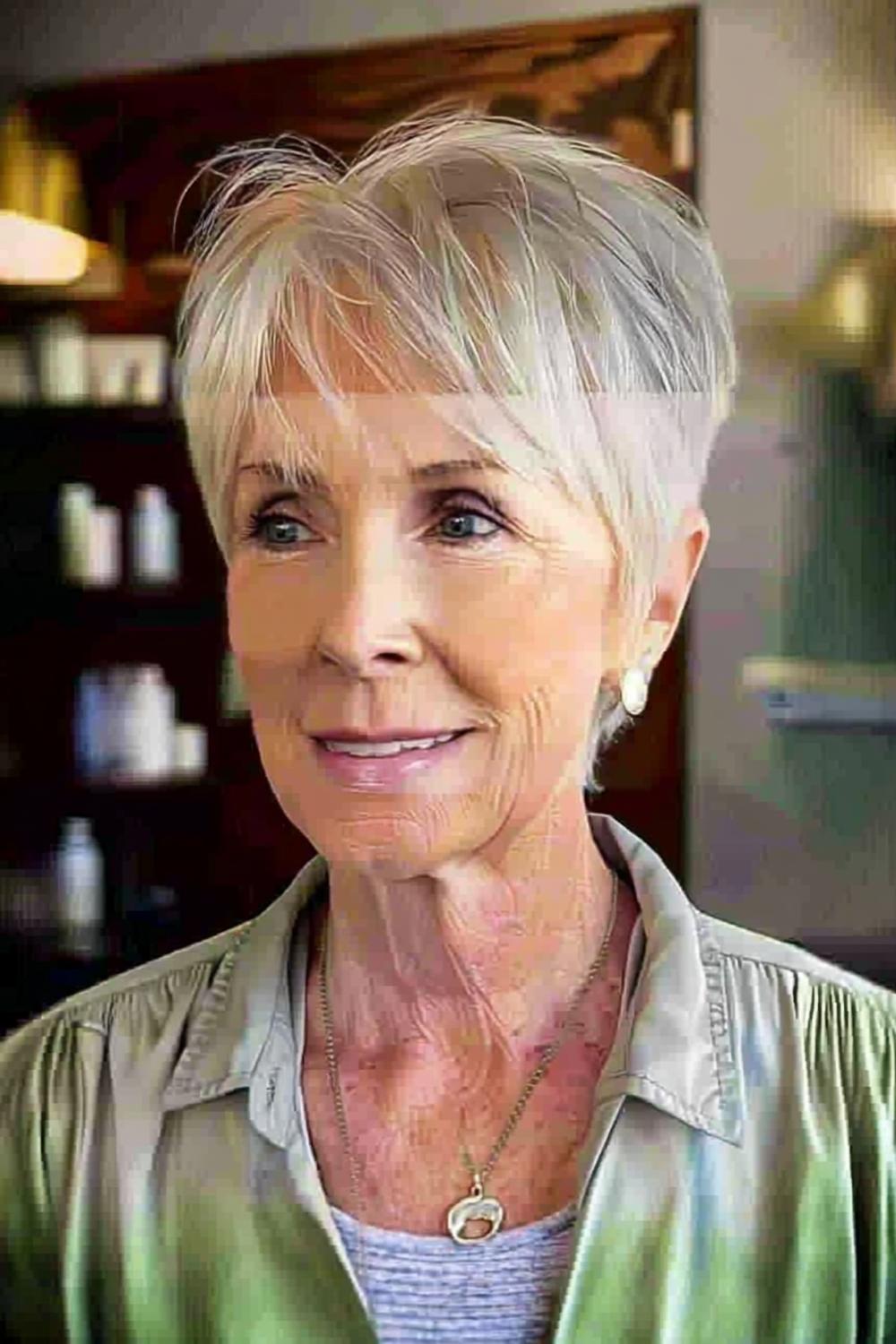 Klassischer Kurzhaarschnitt