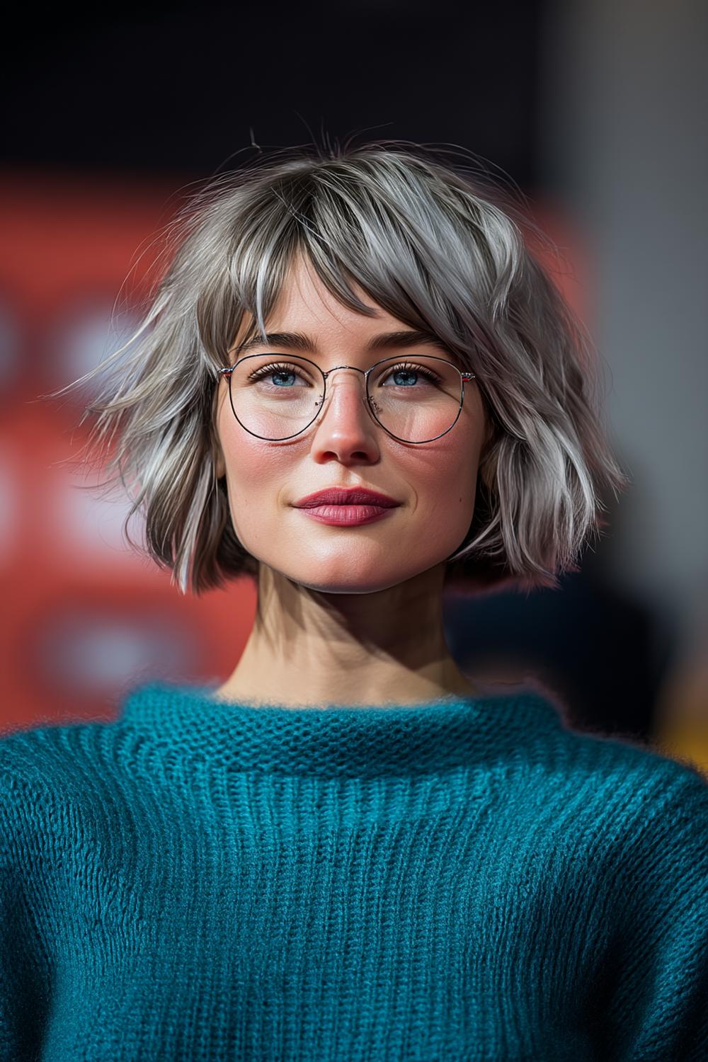 Runde Brille trifft Bob