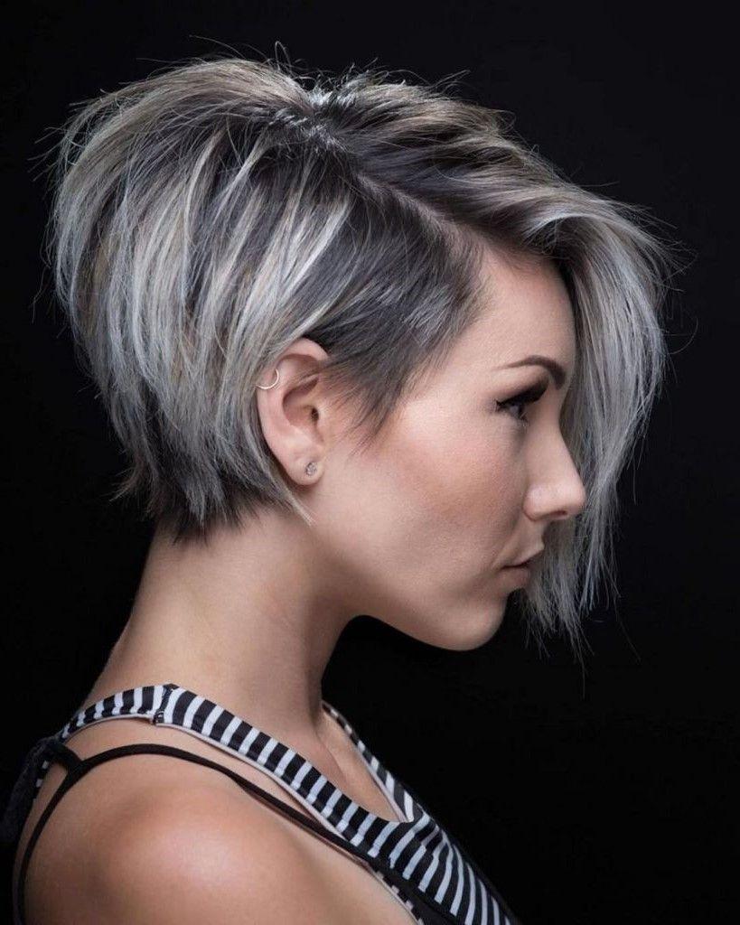 20 Grauer Pixie Cut Ideen Die Graues Haar Modern