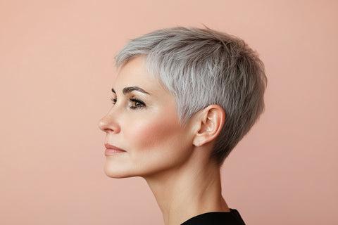 20 Grauer Pixie Cut Ideen Die Graues Haar Modern