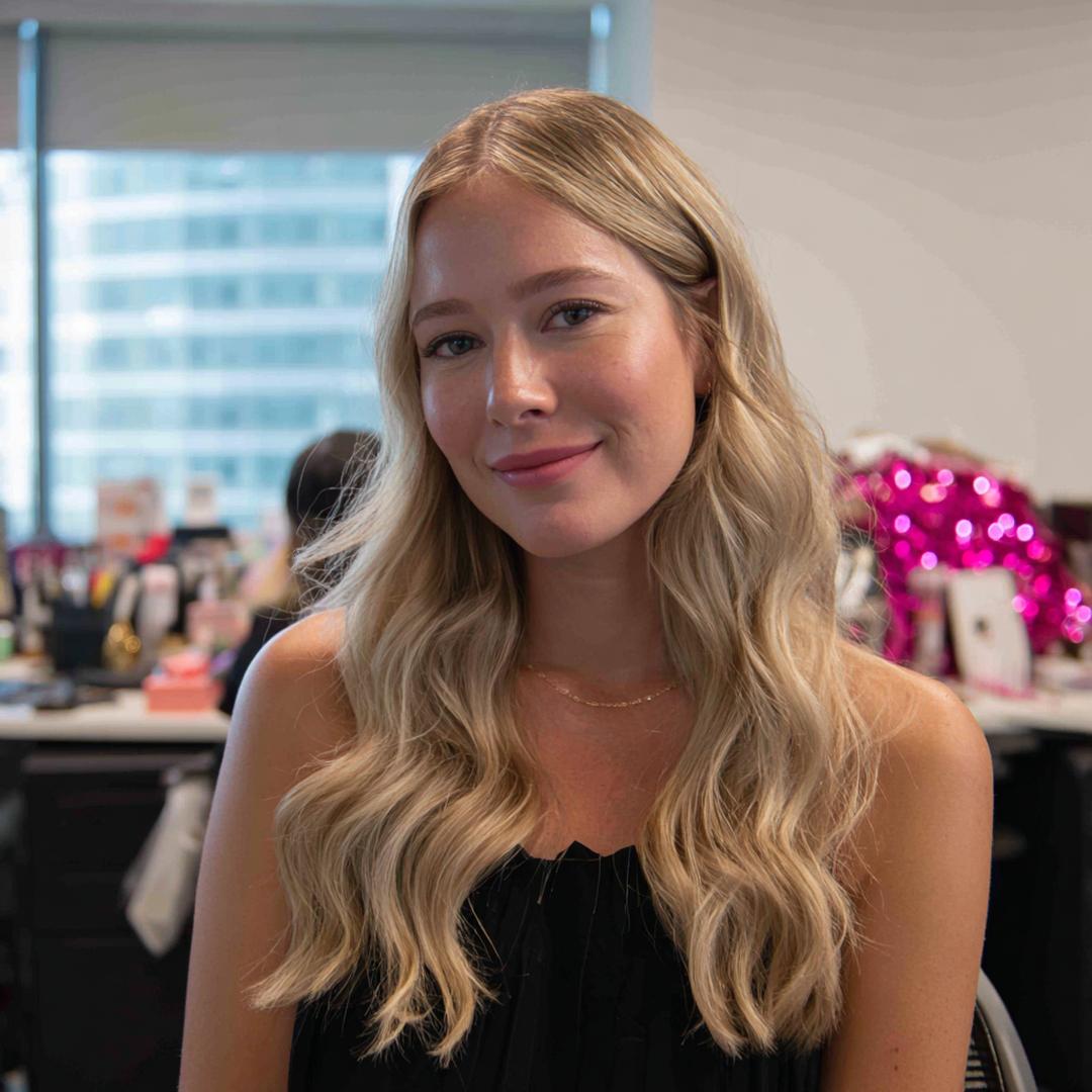 Long Wavy Blonde Hair