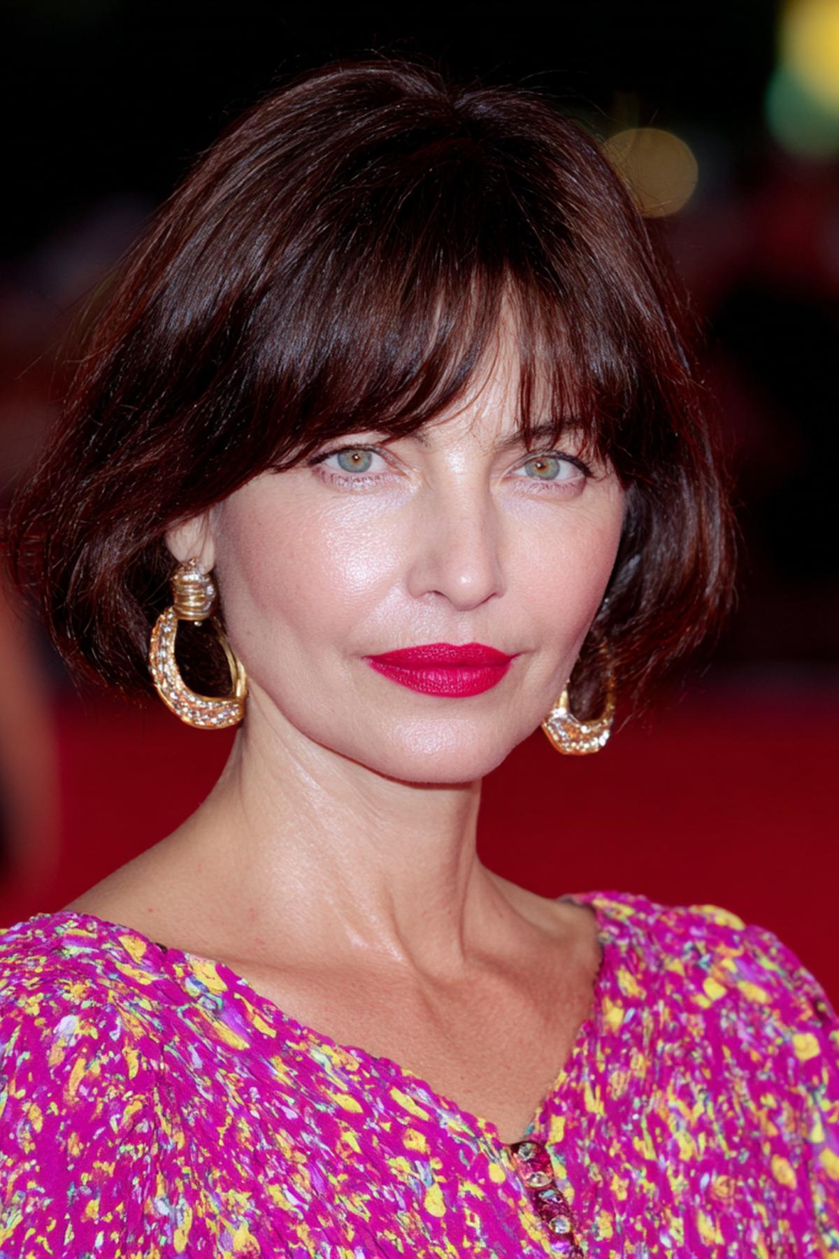 Sleek Dark Bob With Fringe