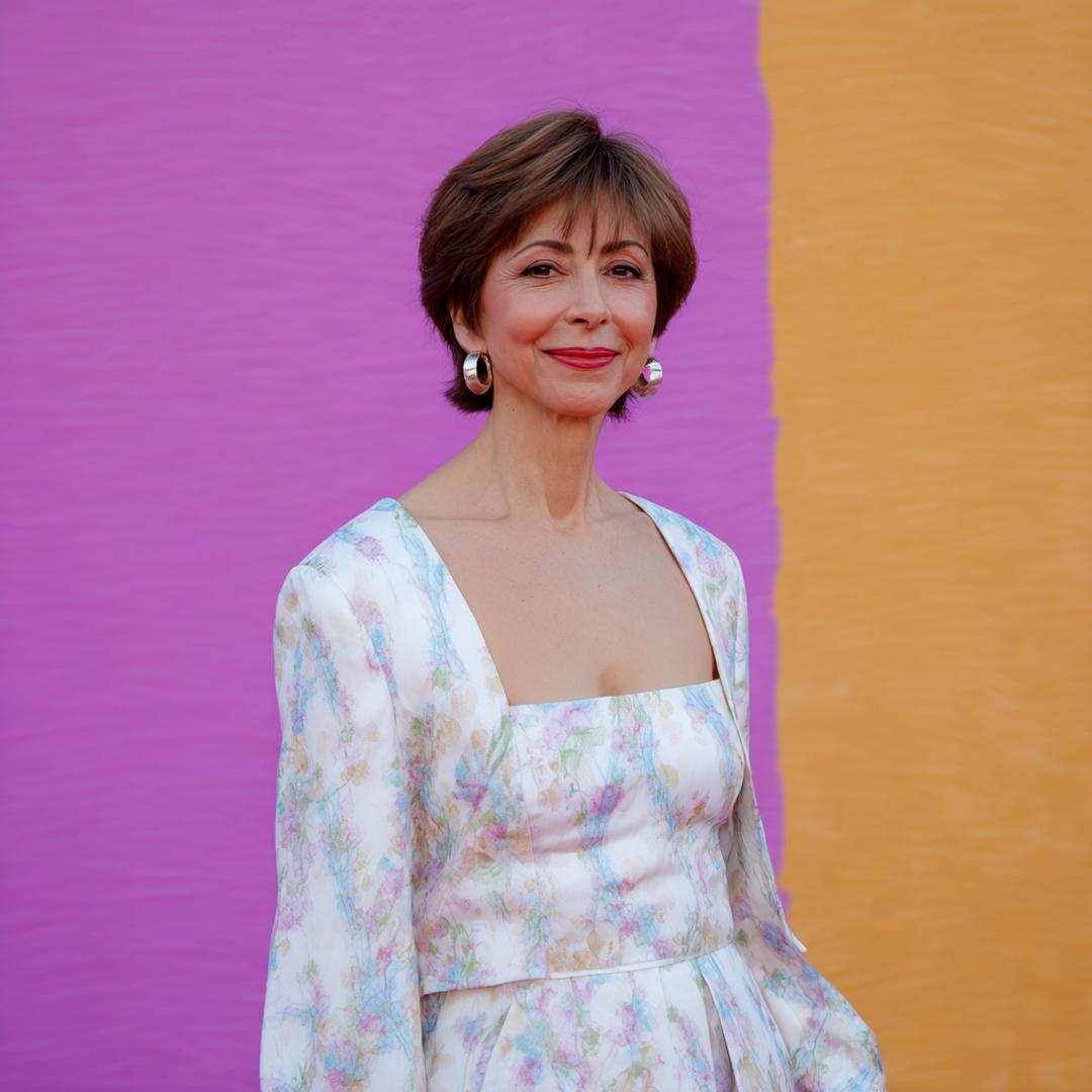 Short Layered Brown Bob