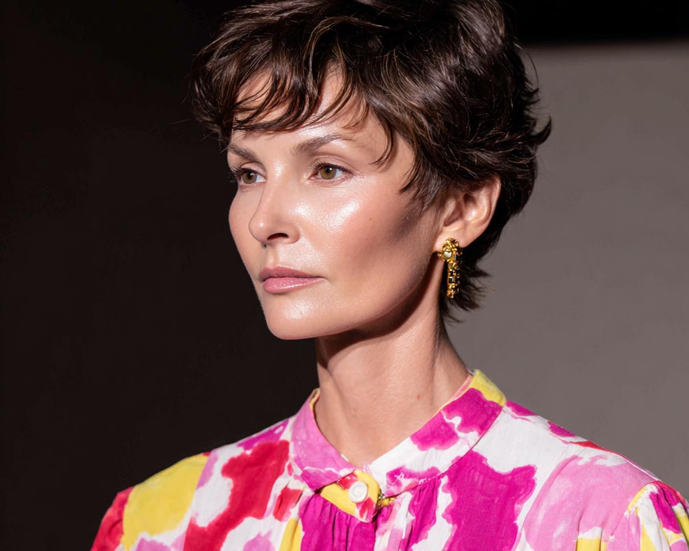 Textured Pixie With Fringe