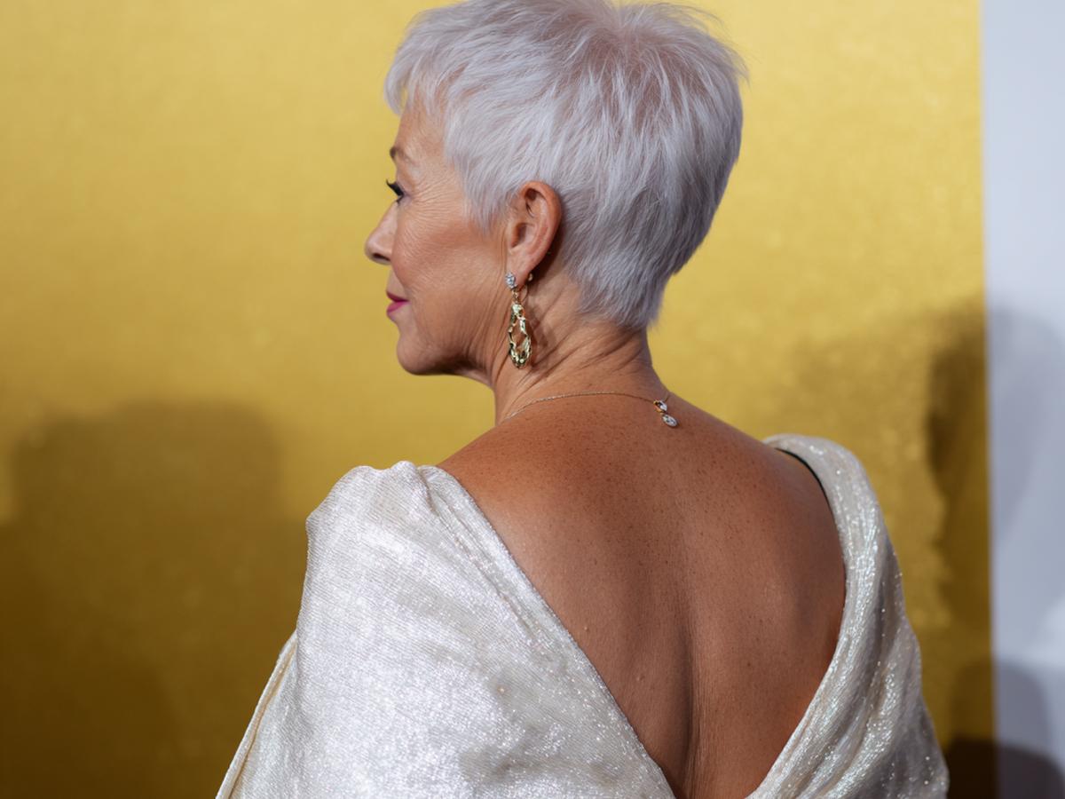 Short White Pixie Cut