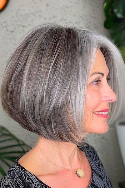 Bob Frisuren feines Haar ab 50 für mehr Volumen Tipps