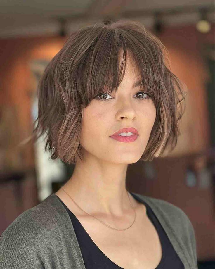 20 Shaggy Bob Mit Pony Ab 50 Ideen Für Moderne Looks