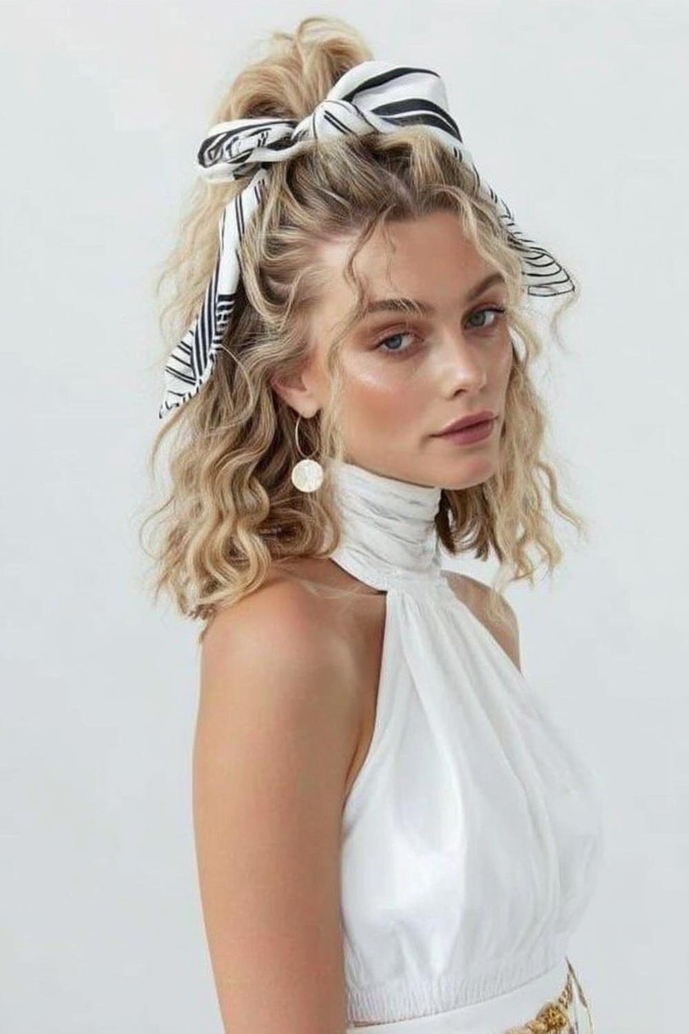 Warme Herbstlocken mit Glanz