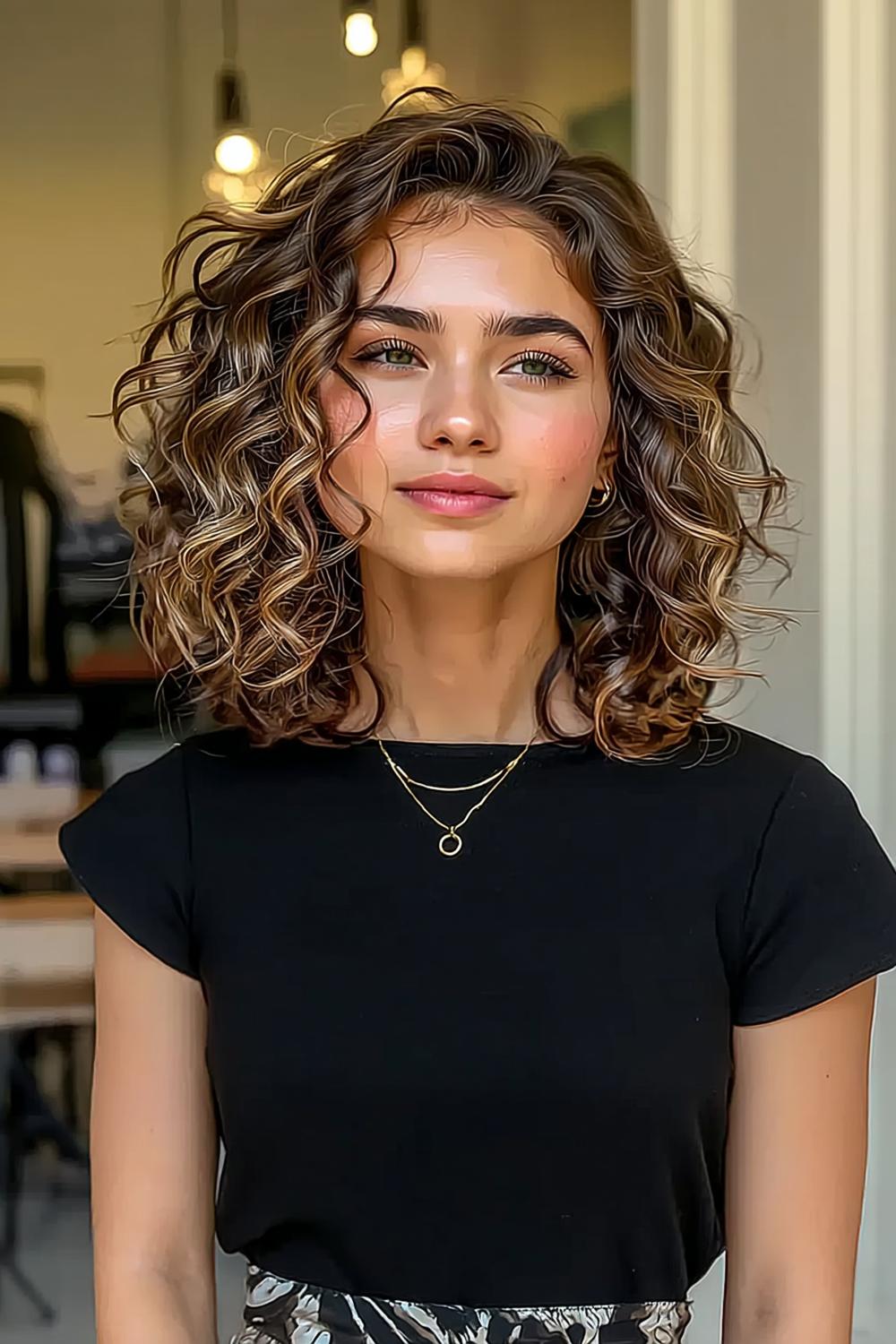 Wilde Naturlocken mit Volumen