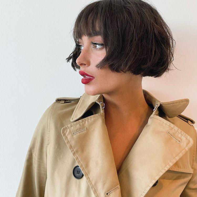 Moderner French Bob mit Micro Pony