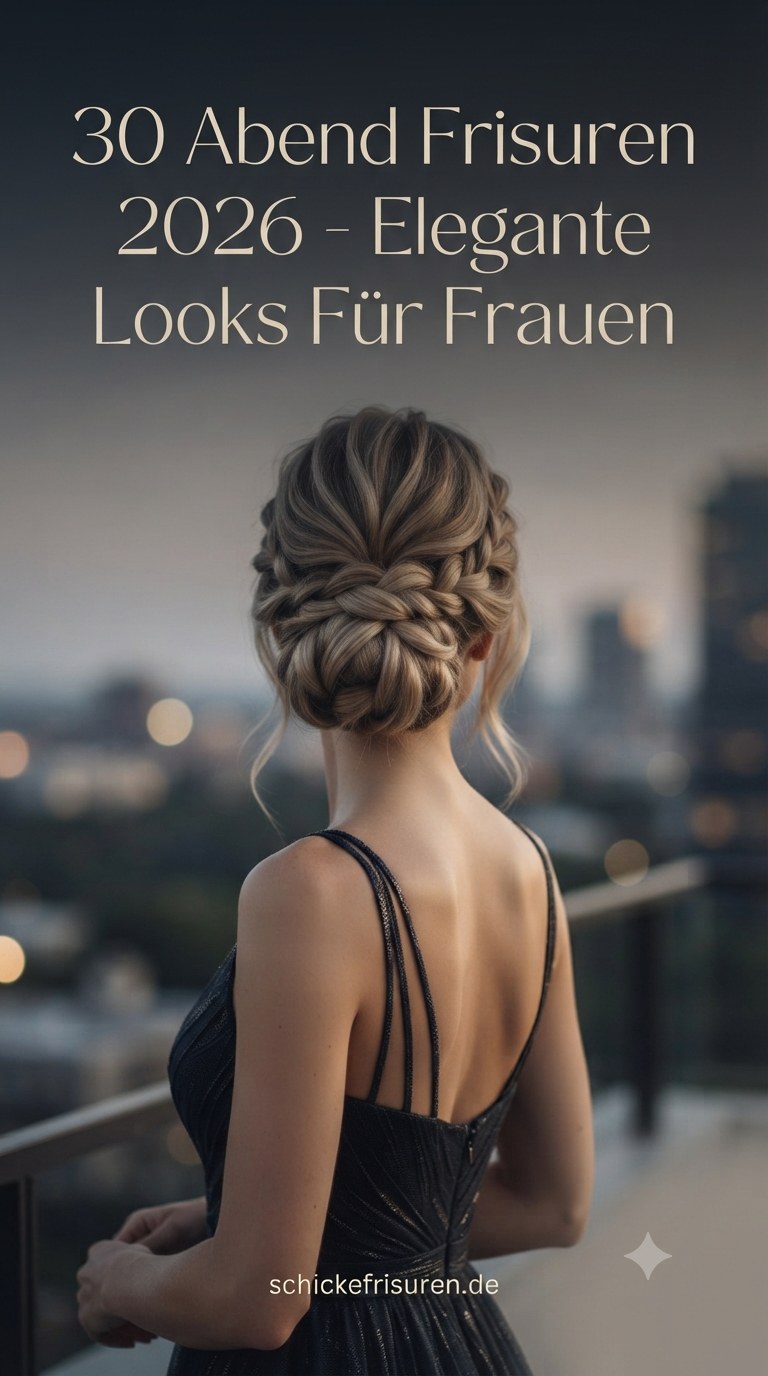 30 Abend Frisuren 2026 - Elegante Looks Für Frauen