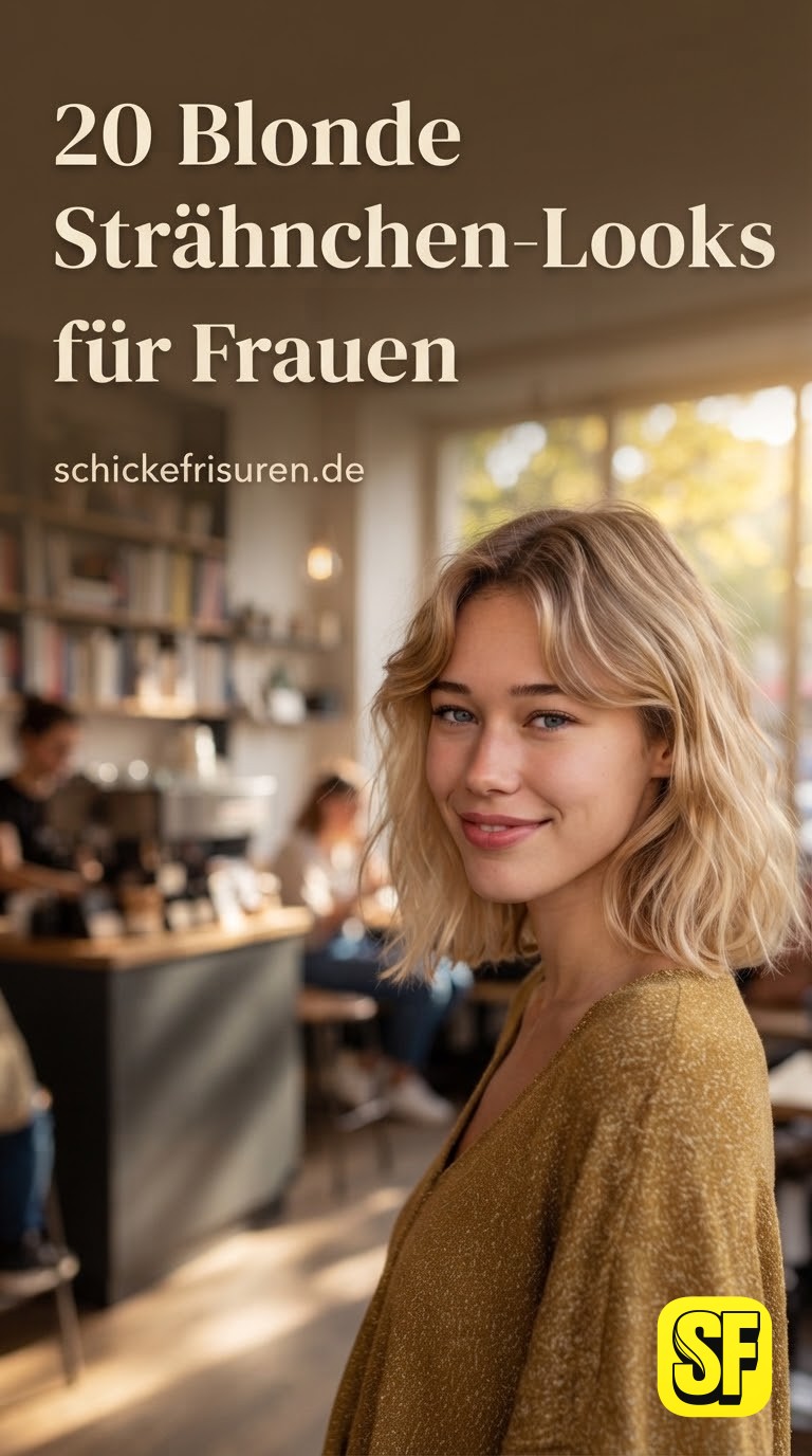 20 Blonde Strähnchen-Looks für Frauen