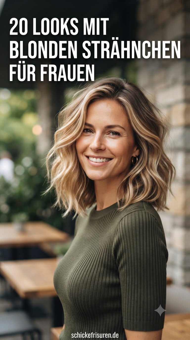 20 Looks Mit Blonden Strähnchen Für Frauen