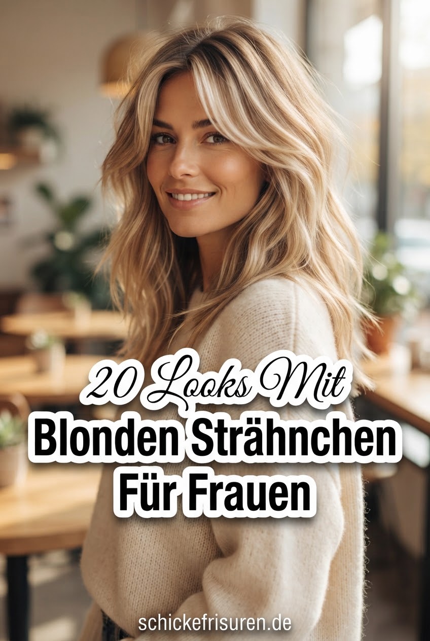 20 Looks Mit Blonden Strähnchen Für Frauen