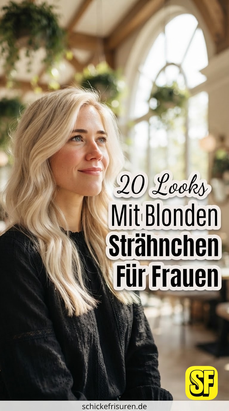 20 Looks Mit Blonden Strähnchen Für Frauen