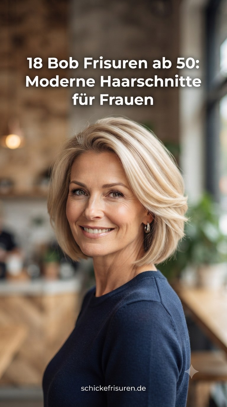 18 Bob Frisuren ab 50: Moderne Haarschnitte für Frauen
