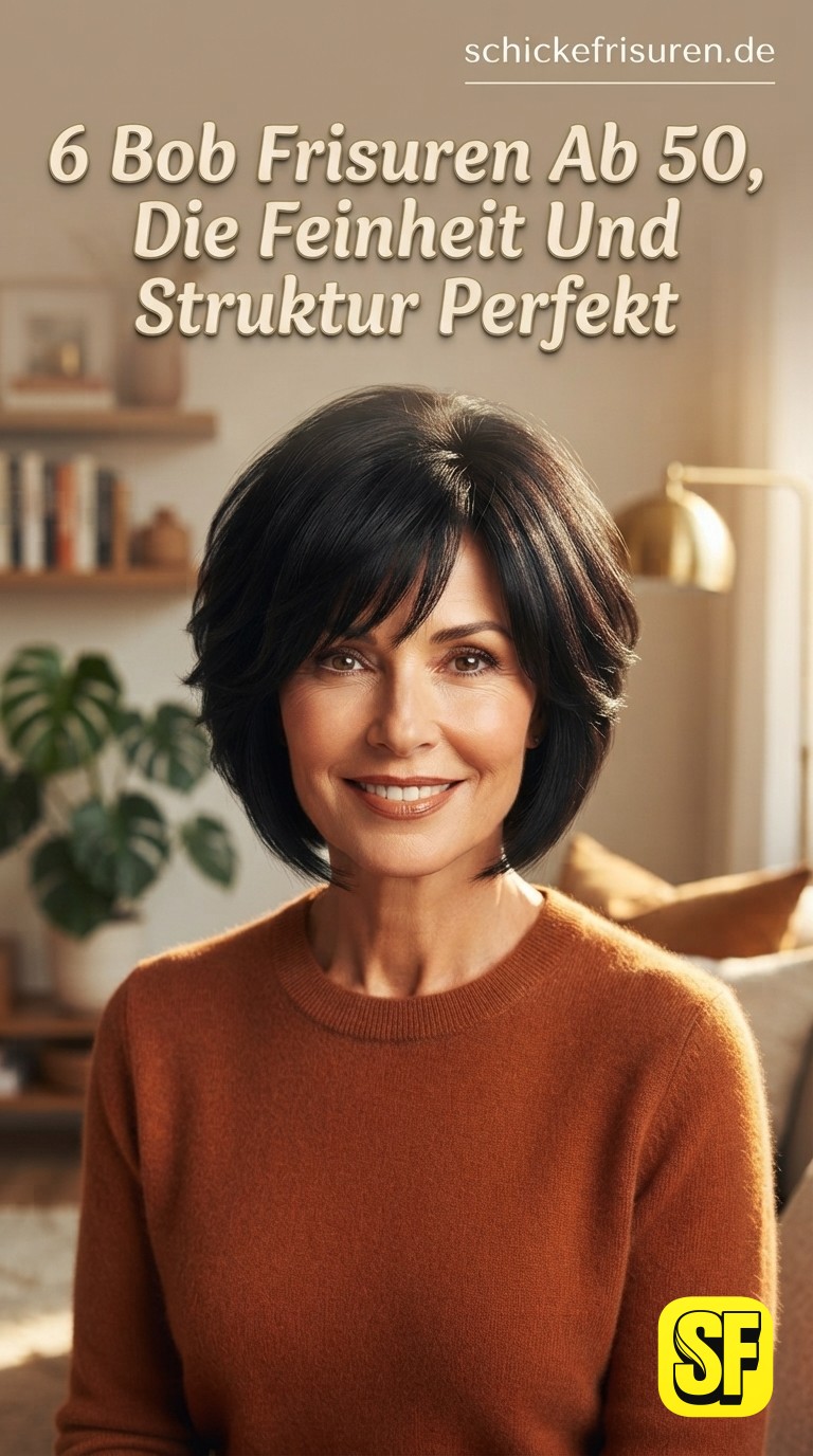 6 Bob Frisuren Ab 50, Die Feinheit Und Struktur Perfekt