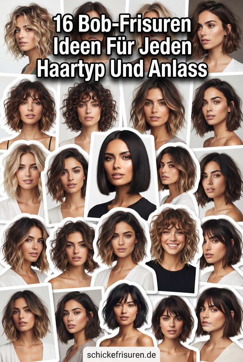 16 Bob-Frisuren Ideen Für Jeden Haartyp Und Anlass