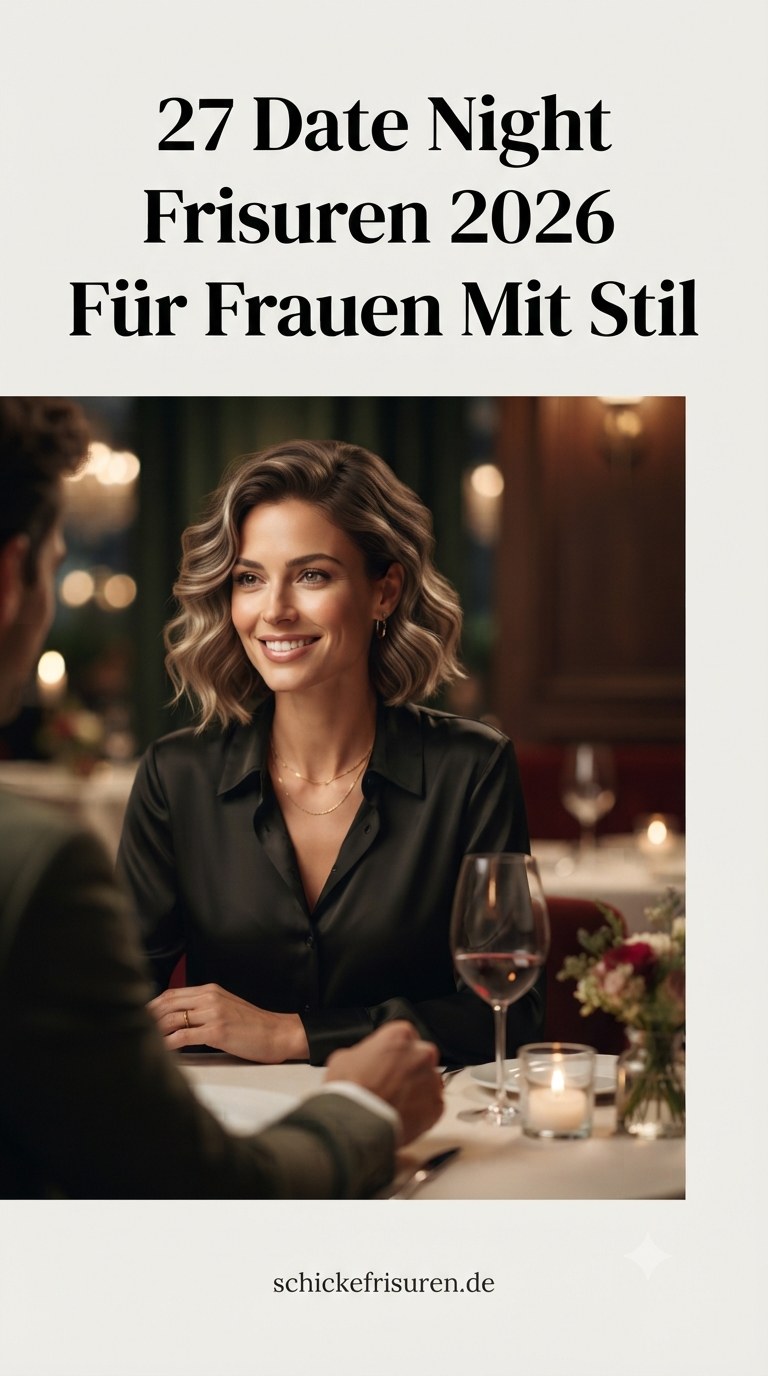27 Date Night Frisuren 2026 Für Frauen Mit Stil