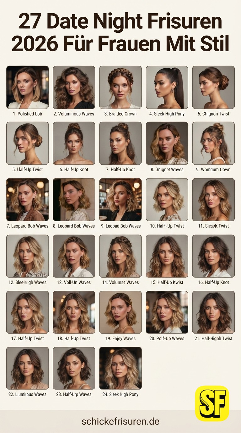 27 Date Night Frisuren 2026 Für Frauen Mit Stil