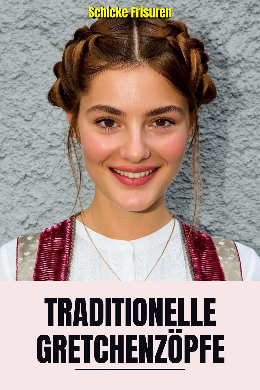 Traditionelle Gretchenzöpfe