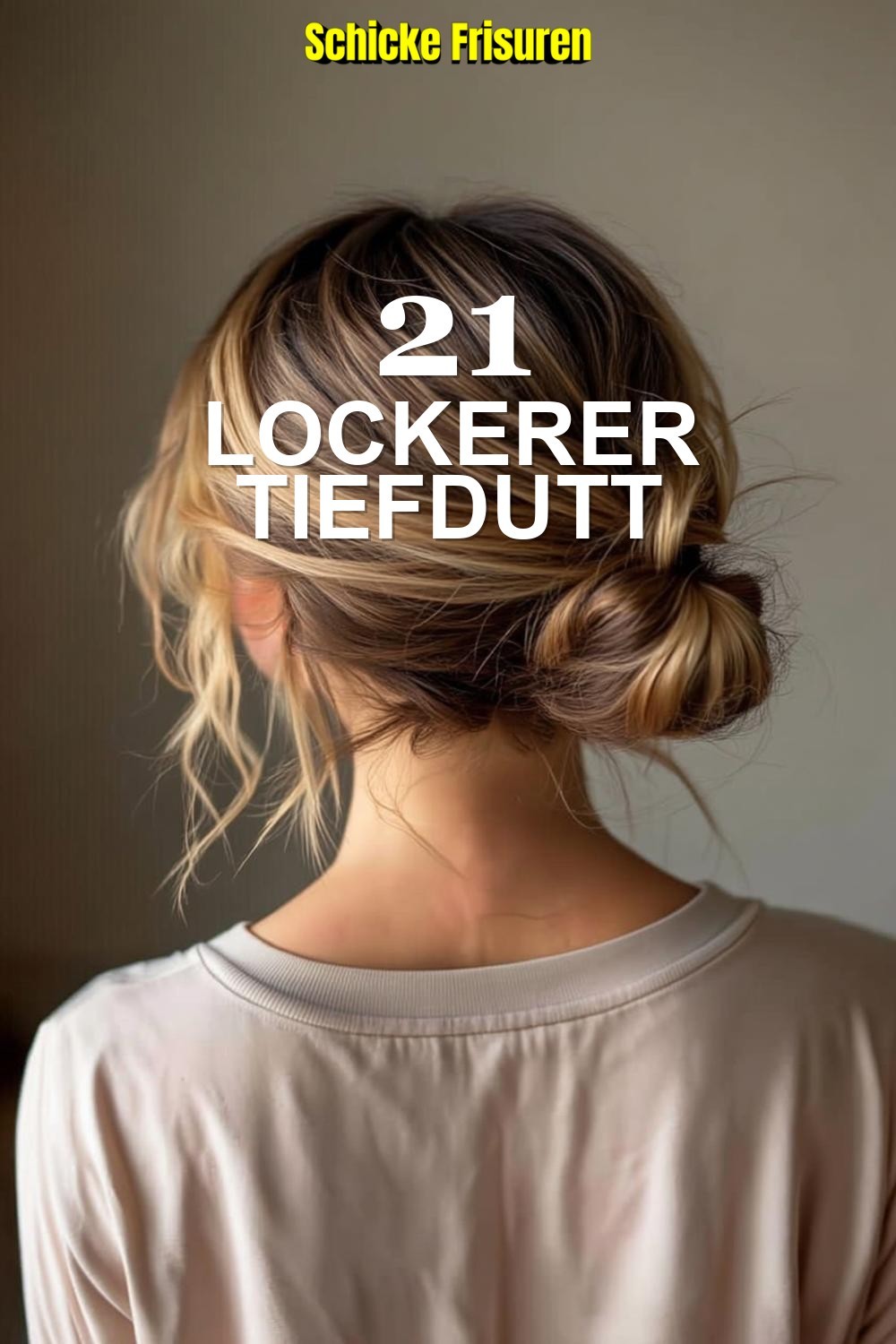 Lockerer Tiefdutt