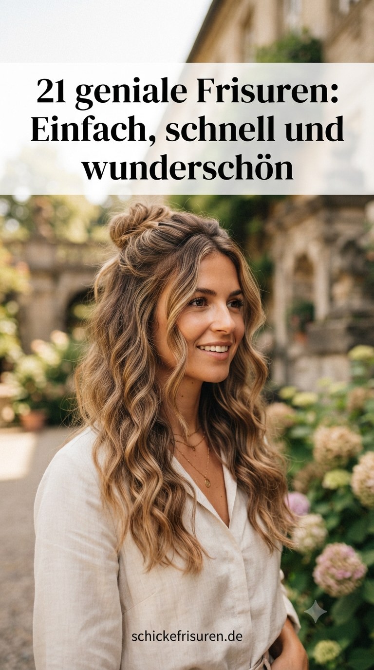 21 geniale Frisuren: Einfach, schnell und wunderschön